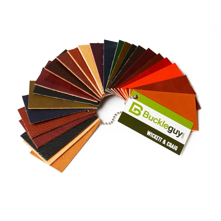 Wickett & Craig Leather Swatches 3 Wickett & Craig Leather Swatches