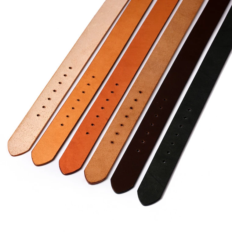 Wickett & Craig Finished Leather Belt, English Bridle, Chestnut 8 Wickett & Craig Finished Leather Belt, English Bridle, Chestnut - Image 6