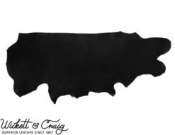 Wickett & Craig Traditional Harness Leather, Side, Black