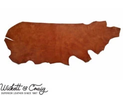 Wickett & Craig Traditional Harness Leather, Side, Buck Brown