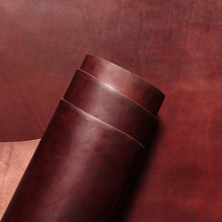 Wickett & Craig 'Traditional Harness' Leather Strap, Burgundy, 55" To 60" Long, 9-11oz 4 Wickett & Craig 'Traditional Harness' Leather Strap, Burgundy, 55" To 60" Long, 9-11oz - Image 2