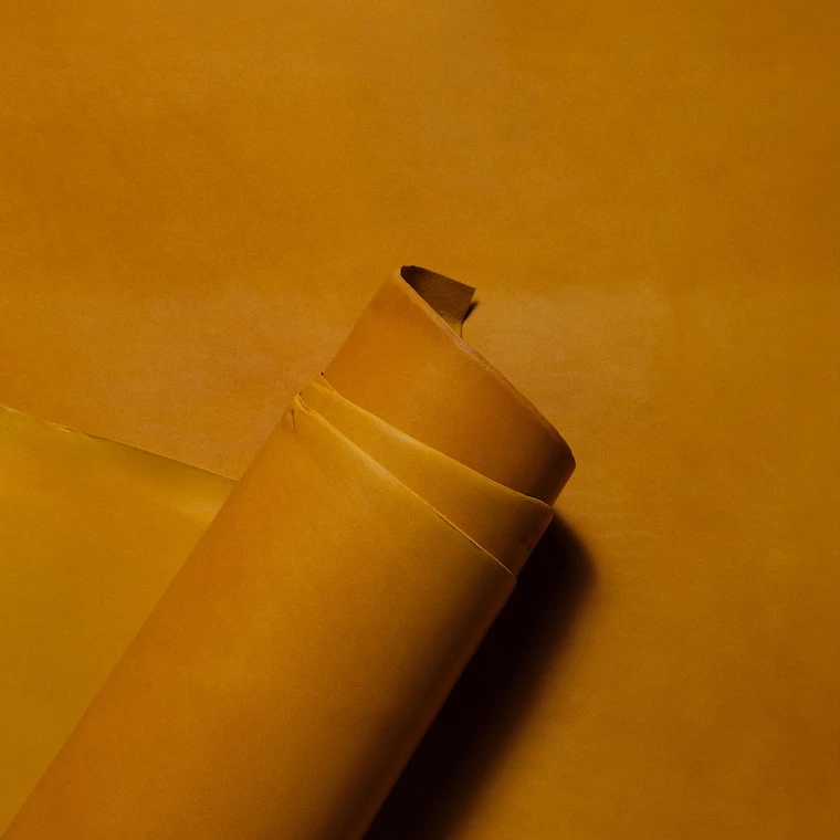 Wickett & Craig English Bridle Leather Panels, Mustard 4 Wickett & Craig English Bridle Leather Panels, Mustard - Image 2