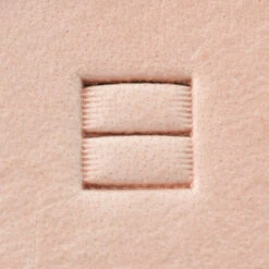 Basketweave, Double Row, Leather Stamping Tool