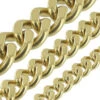 B8840 Natural Brass, Two-Side Flat Chain, Solid Brass-LL (36" Length) -Buckleguy api1x6b8i 54535.1636489722
