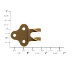 B8149 1 1/4" Antique Brass, Belt/Strap Hook, Brass-LL -Buckleguy api214vjh 87704.1604444121