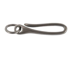 B7498 Nickel Matte, Fish Hook Key Chain, Solid Brass-LL 11 B7498 Nickel Matte, Fish Hook Key Chain, Solid Brass-LL -Buckleguy api6bx7wr 15890.1604444079