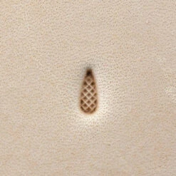 Background, Teardrop, Squares, Leather Stamping Tool, Multiple Sizes