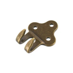 B8149 1 1/4" Antique Brass, Belt/Strap Hook, Brass-LL