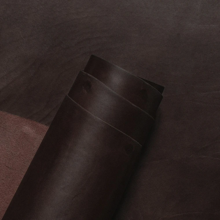 Wickett & Craig English Bridle Leather Scrap, Dark Brown, Heavy Weight, 12 Lbs 4 Wickett & Craig English Bridle Leather Scrap, Dark Brown, Heavy Weight, 12 Lbs - Image 2