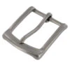 B7106 1 1/4" Nickel Matte, Heel Bar Buckle, Solid Brass-LL -Buckleguy apieldne4 47273.1604444094