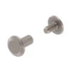 Chicago Screws, Flat Cap, Nickel Matte, Solid Brass-LL (50 Per Bag), Multiple Sizes -Buckleguy apiev7hzy 16925.1696262632