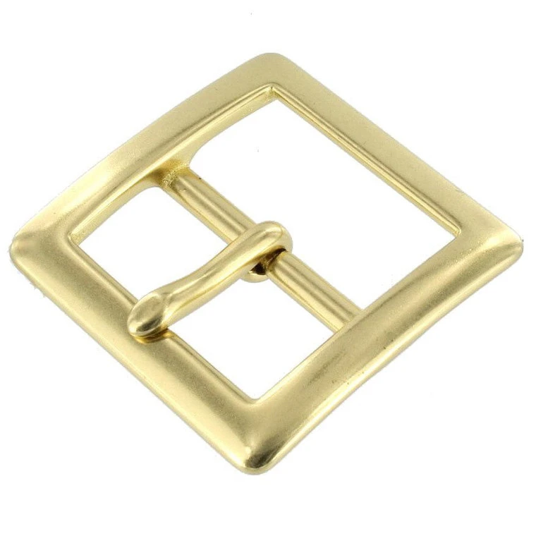 1316 Natural Brass, Center Bar Buckle, Solid Brass-LL, Multiple Sizes 3 1316 Natural Brass, Center Bar Buckle, Solid Brass-LL, Multiple Sizes