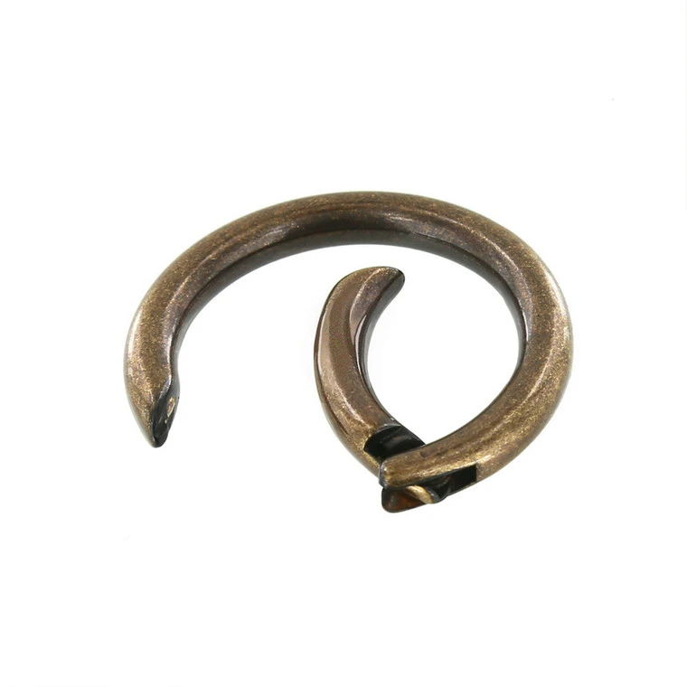 B9431 Antique Brass, Spring Gate O-Ring, Solid Brass-LL, Multiple Sizes 3 B9431 Antique Brass, Spring Gate O-Ring, Solid Brass-LL, Multiple Sizes