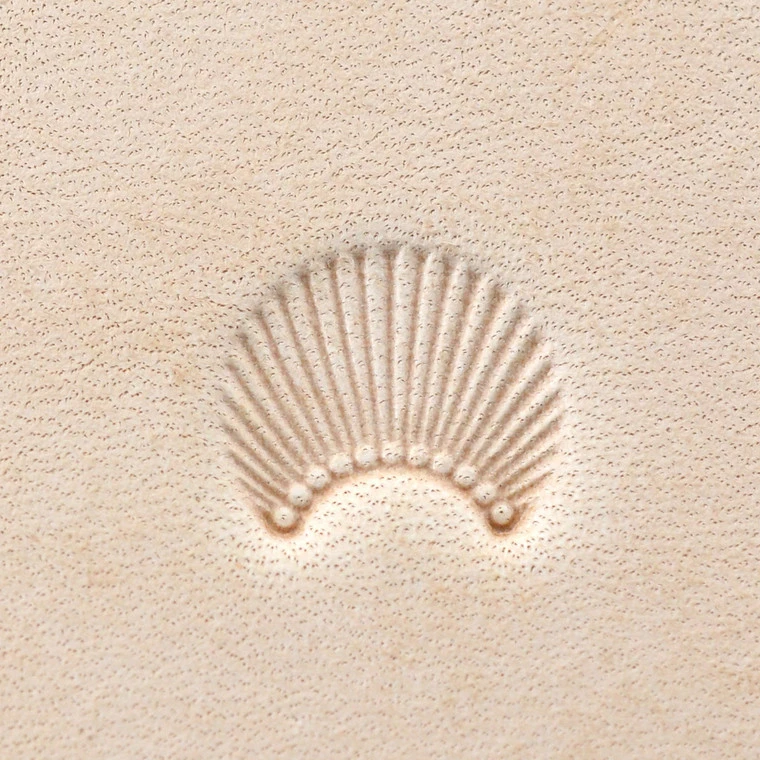 Sunburst, Leather Stamping Tool, Multiple Sizes 3 Sunburst, Leather Stamping Tool, Multiple Sizes