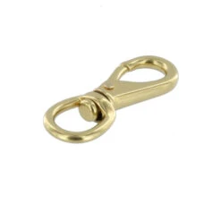 241 7/16" Natural Brass, Swivel Lever Snap, Solid Brass-LL -Buckleguy apig4tcdm 08256.1604444101