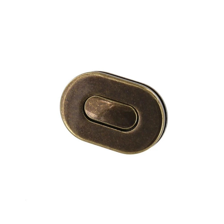 B8706 Antique Brass, Oval Magnetic Closure, Zinc 4 B8706 Antique Brass, Oval Magnetic Closure, Zinc - Image 2