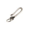 B8367 Nickel Plate, Small Fish Hook Key Chain, Solid Brass-LL -Buckleguy apigk0vhd 63014.1604444126