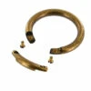 ORS Antique Brass, O-Ring, Opens With Screws, Solid Brass-LL, Multiple Sizes -Buckleguy apijhcygl 90444.1636491517