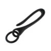 B7498 PVD Black Matte, Fish Hook Key Chain, Solid Brass-LL -Buckleguy apil4mh5a 44349.1604444029