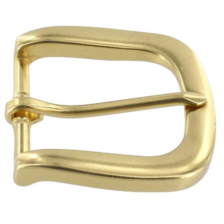 T3139 Natural Brass, Heel Bar Buckle, Solid Brass-LL, Multiple Sizes 4 T3139 Natural Brass, Heel Bar Buckle, Solid Brass-LL, Multiple Sizes - Image 2