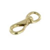 241 7/16" Natural Brass, Swivel Lever Snap, Solid Brass-LL -Buckleguy apinknhex 46095.1604444099