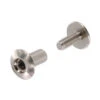 Chicago Screws, Open Hole, Nickel Plate, Solid Brass-LL (50 Per Bag), Multiple Sizes -Buckleguy apiors9uu 91617.1696259401