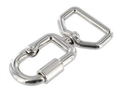 B6452 1" Nickel Plate, Hinge Screw Snap, Solid Brass-LL