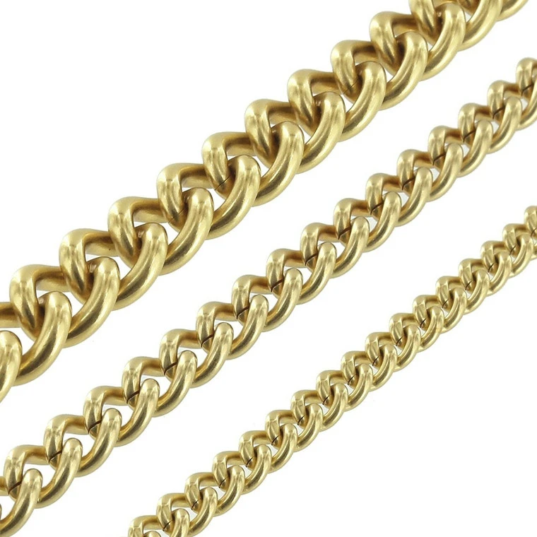 B8835 Natural Brass, Round Chain, Solid Brass-LL (36" Length) 4 B8835 Natural Brass, Round Chain, Solid Brass-LL (36" Length) - Image 2