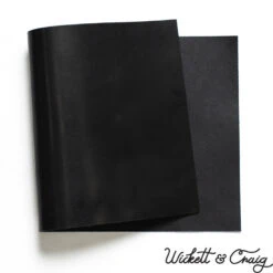 Wickett & Craig Traditional Harness Leather Panels, Black