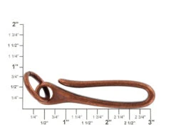 B7498 Antique Copper, Fish Hook Key Chain, Solid Brass-LL -Buckleguy apiu0a2st 23779.1604444044