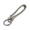 B7498 Nickel Matte, Fish Hook Key Chain, Solid Brass-LL 2 B7498 Nickel Matte, Fish Hook Key Chain, Solid Brass-LL -Buckleguy apiuargpb 58592.1604444081