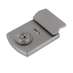 M42913-10/NM Nickel Matte, Key Lock
