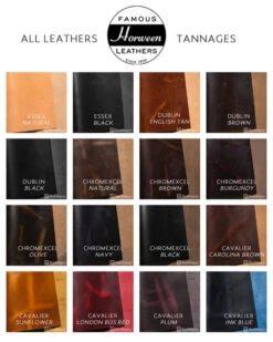 Horween Essex Leather Strap, Black, 55" To 60" Long, Multiple Weights 6 Horween Essex Leather Strap, Black, 55" To 60" Long, Multiple Weights -Buckleguy apiw79xn8 83241.1716394206