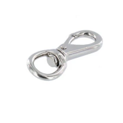 241 7/16" Nickel Plate, Swivel Lever Snap, Solid Brass-LL -Buckleguy apiwgsjvj 53948.1604444035