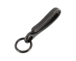 B7498 Gun Metal, Fish Hook Key Chain, Solid Brass-LL -Buckleguy apiwlnhey 86316.1604444120