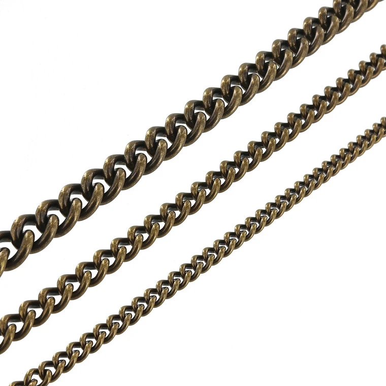 B8835 Antique Brass, Round Chain, Solid Brass-LL (36" Length) 5 B8835 Antique Brass, Round Chain, Solid Brass-LL (36" Length) - Image 3
