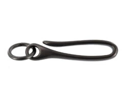B7498 Gun Metal, Fish Hook Key Chain, Solid Brass-LL -Buckleguy apiwvpadj 66336.1604444121