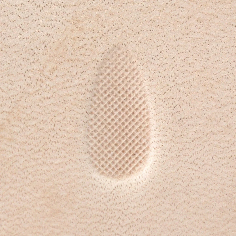 Pear Shaders, Checked, Leather Stamping Tool, Multiple Sizes 3 Pear Shaders, Checked, Leather Stamping Tool, Multiple Sizes