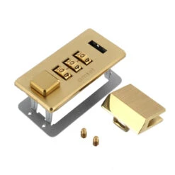 Z53122-10L/26512-1/MGD Brushed Brass Combination Lock -Buckleguy apizmdbxo 19537.1604444075