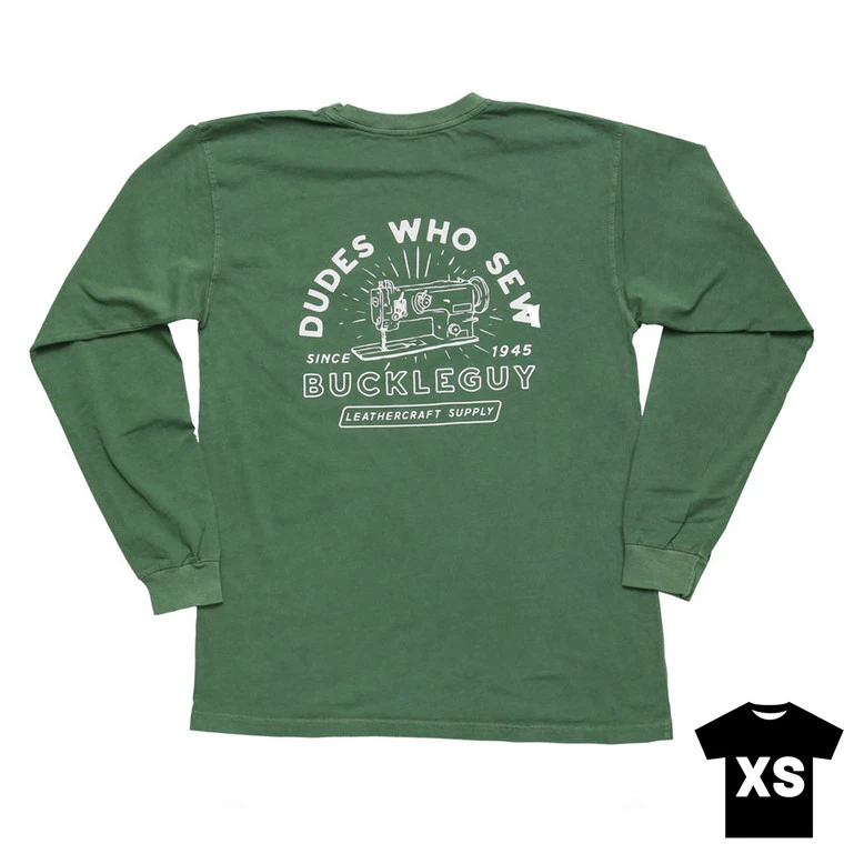 First Edition T-Shirt, "Dudes Who Sew" Long Sleeve, Multiple Colors, X-Small 2 First Edition T-Shirt, "Dudes Who Sew" Long Sleeve, Multiple Colors, X-Small