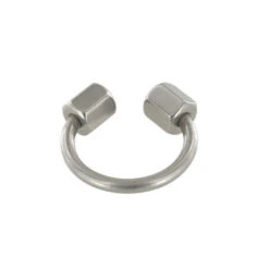 B9057 26.7mm Nickel Matte, Horseshoe Key Ring, Brass-LL -Buckleguy unspecified 3 86466.1531929821.1280.1280 42638.1532096175